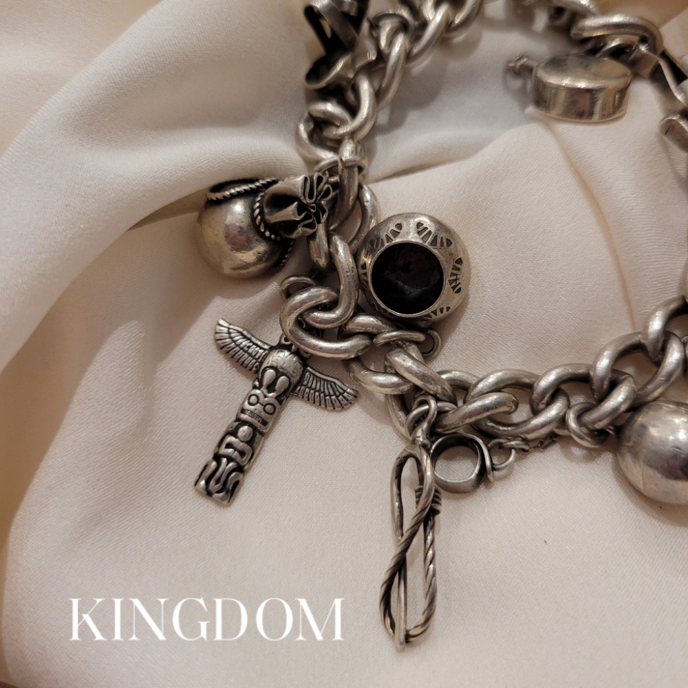 Canadian Native inspired charm bracelet